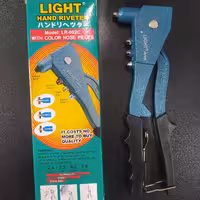 انبر پرچ لایت ژاپن مدل Lr002 آچار پرچ تک دسته قدرتمند دارای 4 عدد سری متفاوت دسته مقاوم