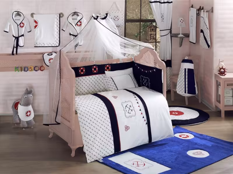 سرویس خواب 9تکه کودک blue ocean kidboo