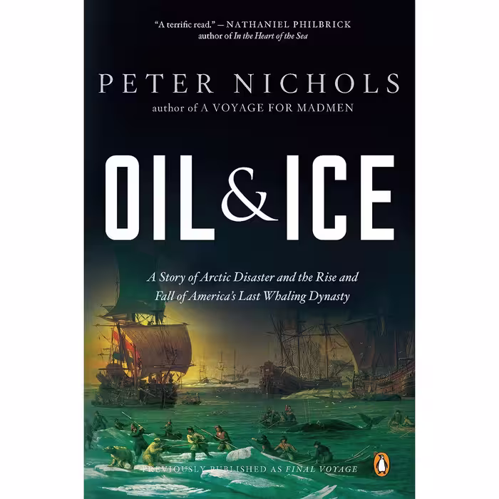 کتاب زبان اصلی Oil  Ice اثر Peter Nichols انتشارات Penguin Books