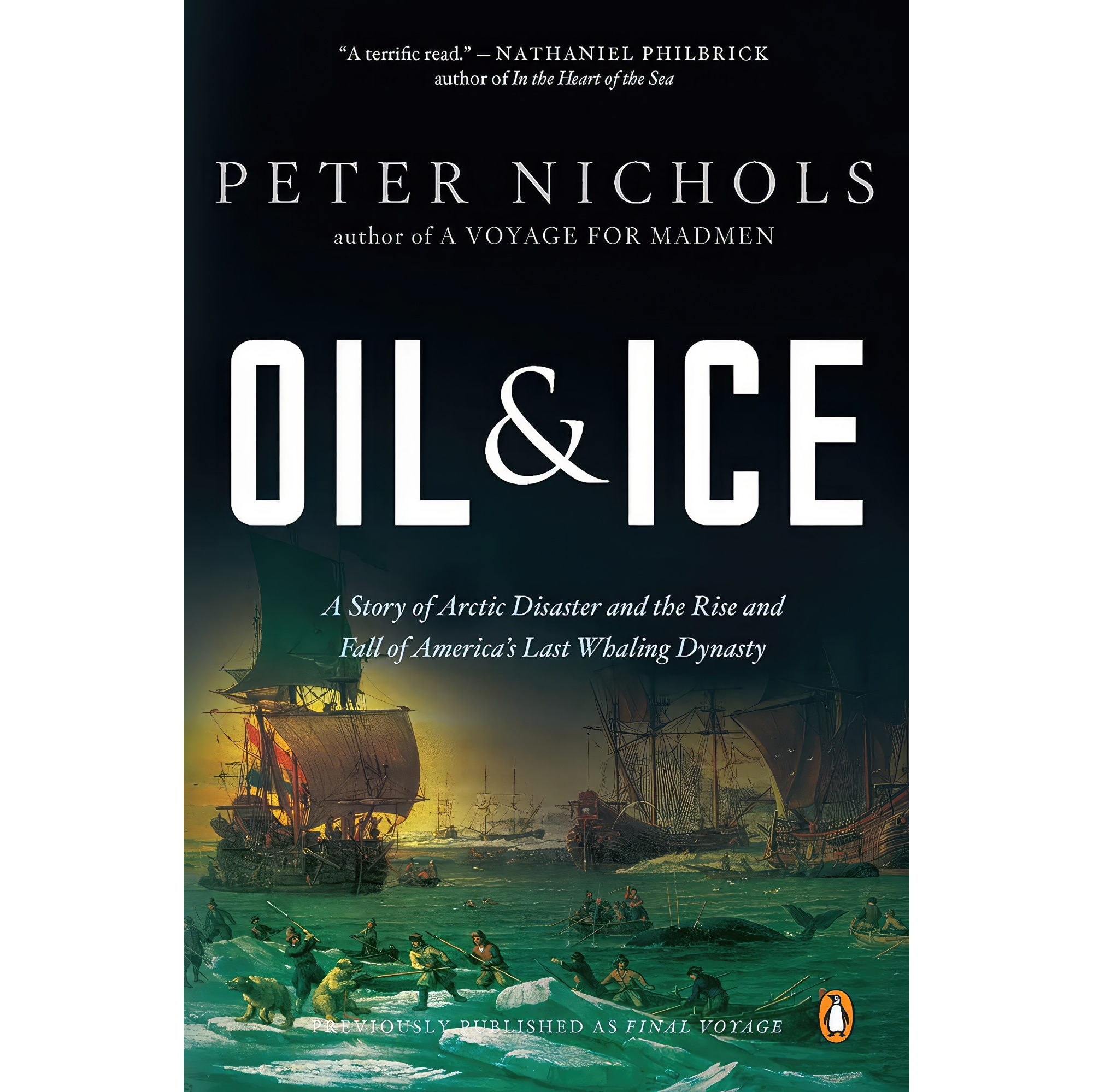 کتاب زبان اصلی Oil Ice اثر Peter Nichols انتشارات Penguin Books