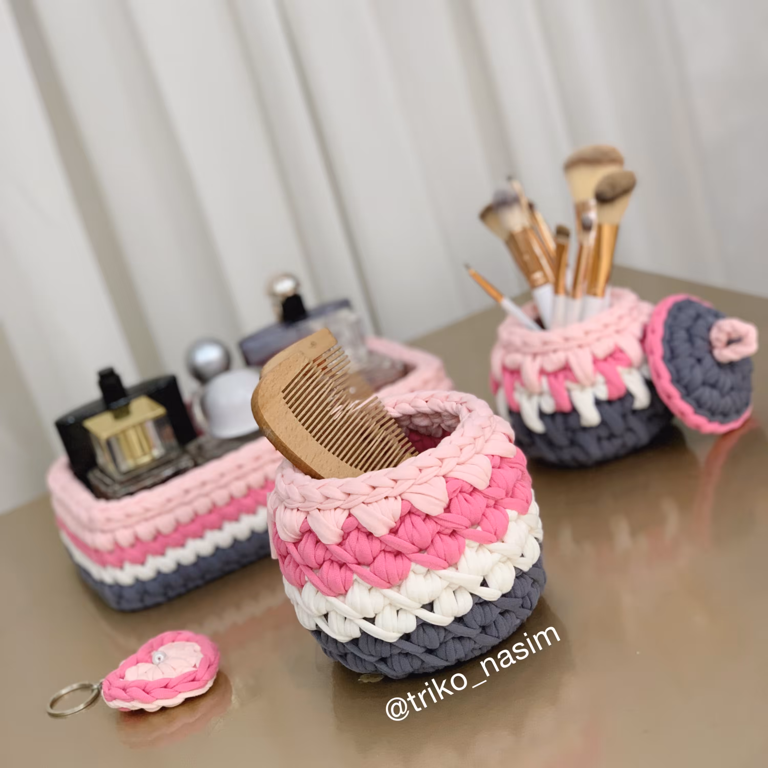 باکس های جای لوازم آرایشی تریکوH