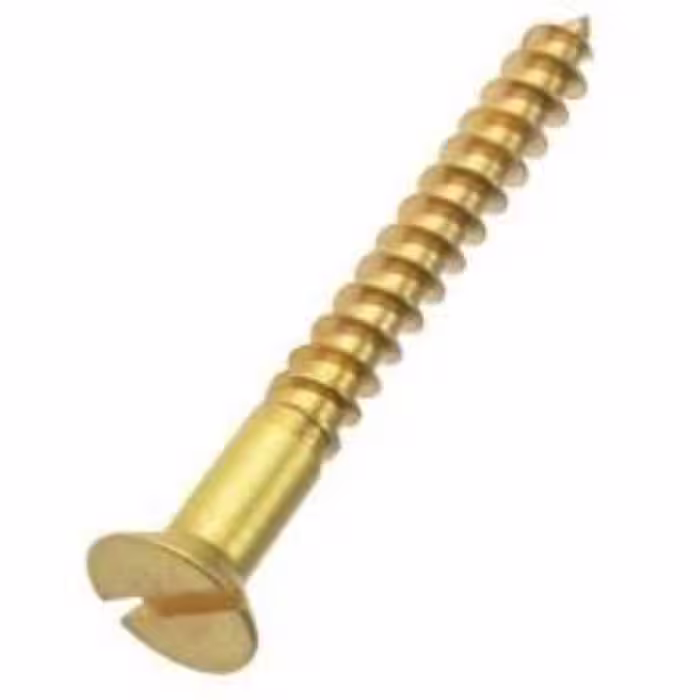 پیچ چوب زرد سایز 7 (قیمت هر 20 عدد)