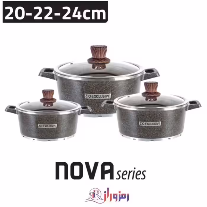 سرویس قابلمه 6 پارچه زیو مدل Z-8400-24