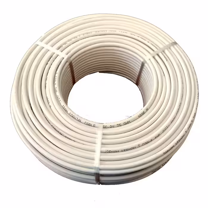 کابل سیم آنتن  کرمان فویلدار مسوار ccaبسته 500 متری