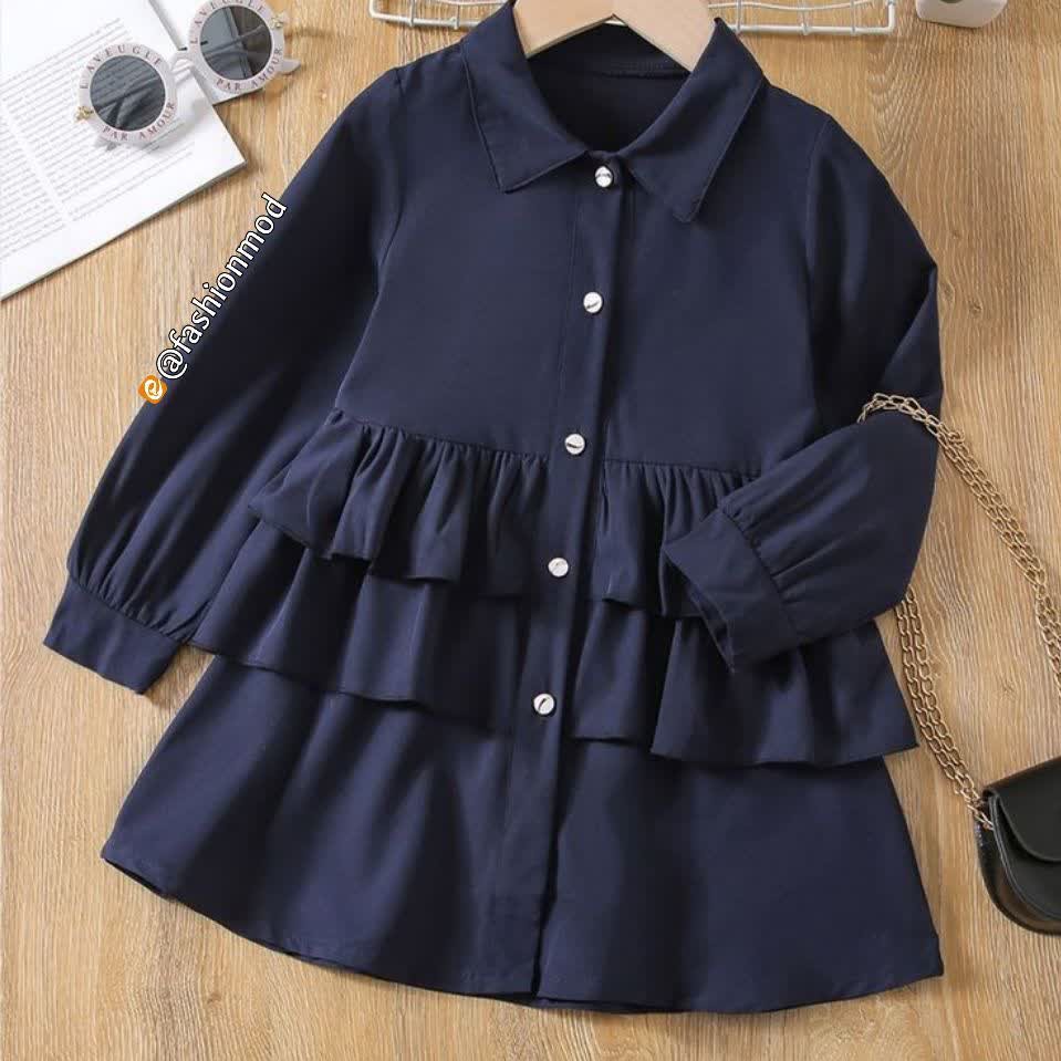 تونیک و مانتو دخترانه ی سه دامنه