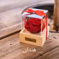 رز جاودان دکوفیوره مدل جعبه موزیکال وودی هندلی