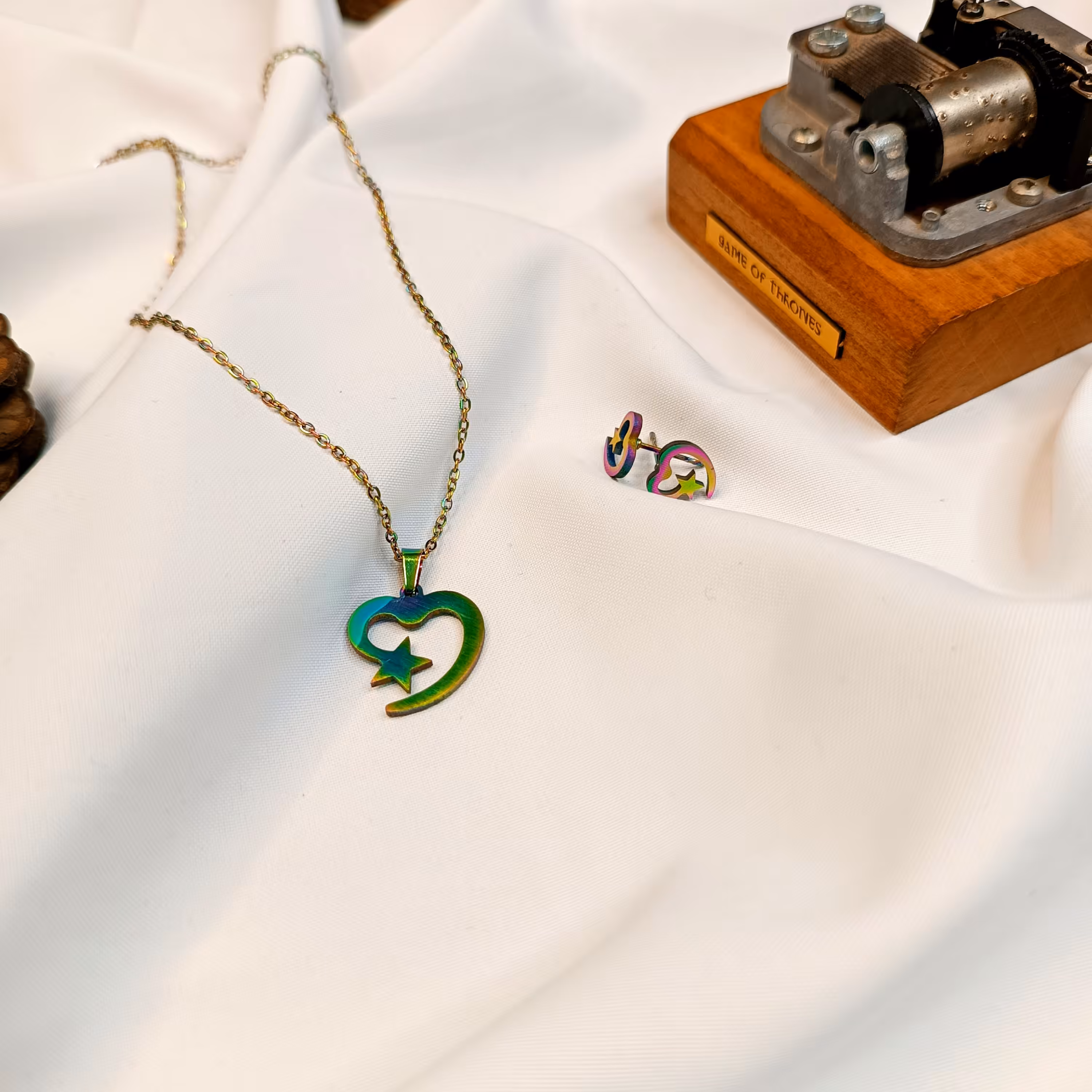 نیم ست هولگرامی (stainless stee)