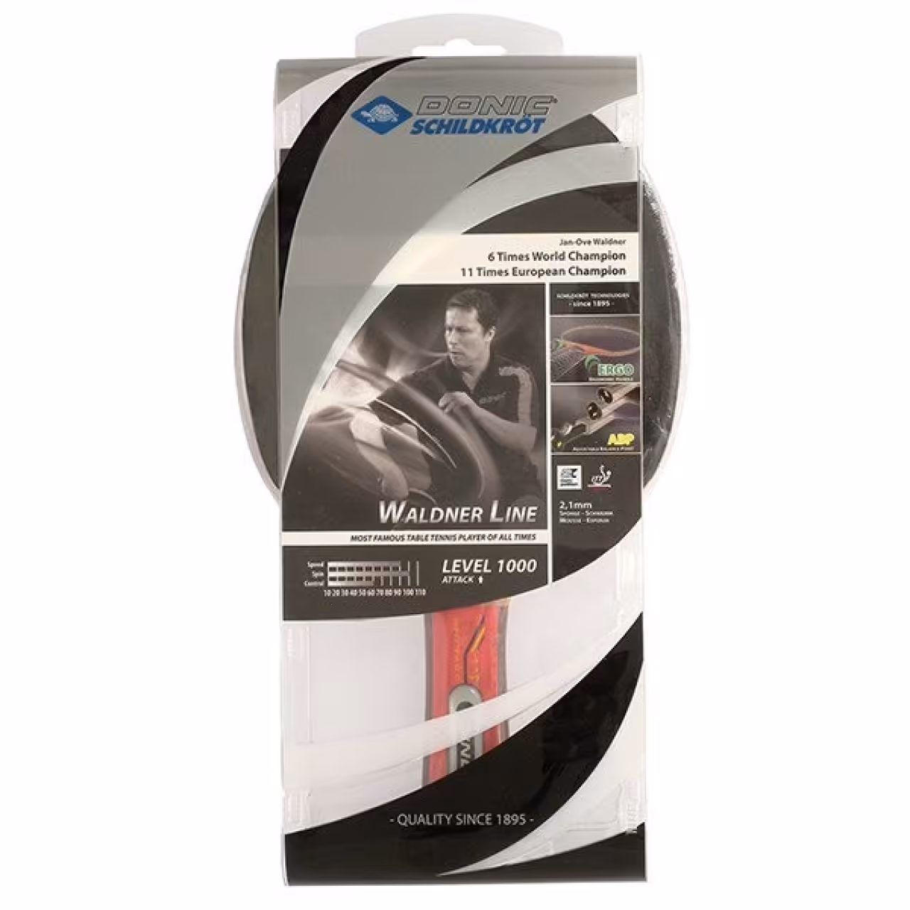 راکت پینگ پنگ دونیک شیلدکروت مدل Waldner Line Level 1000