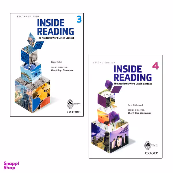 کتاب Inside Reading اثر Bruce Rubin And Kent Richmond انتشارات اشتیاق نور جلد 3 و 4