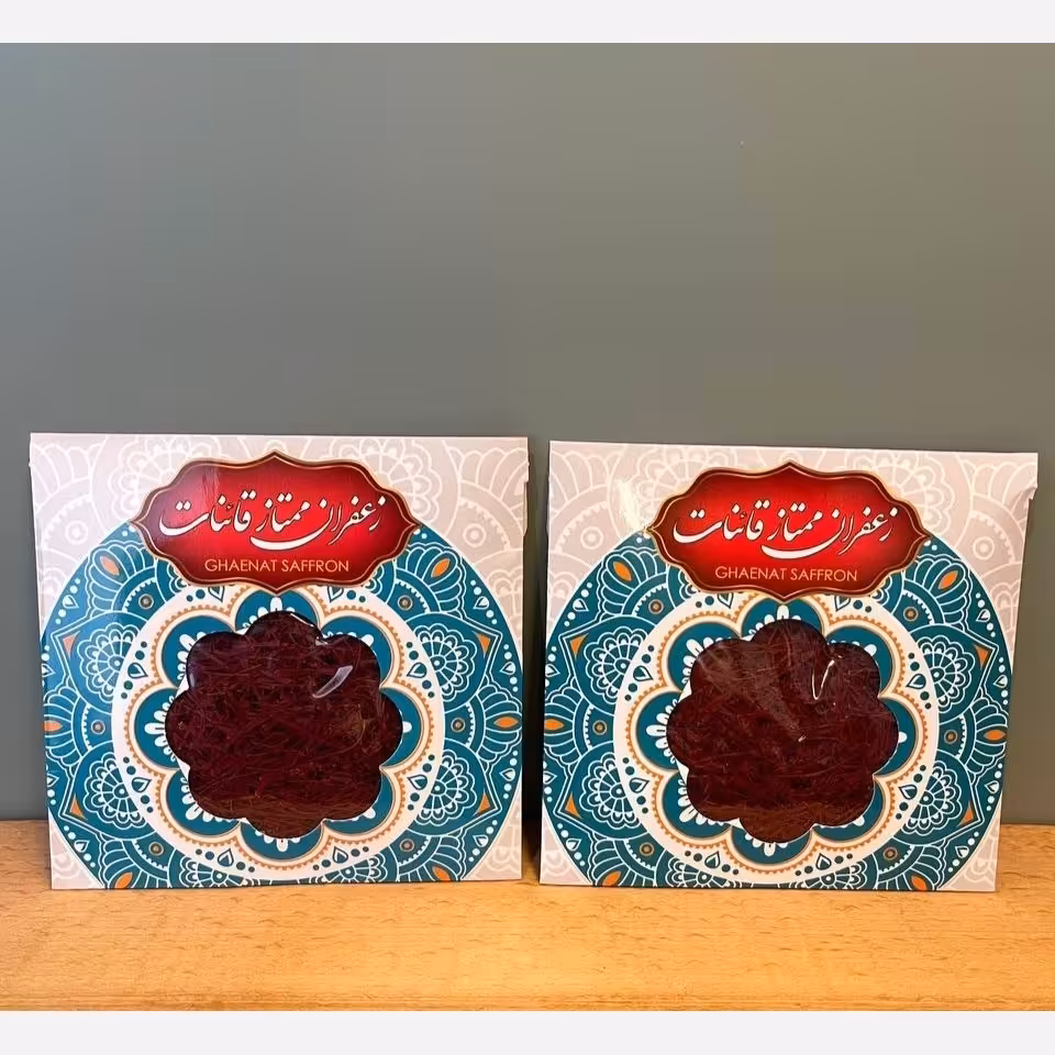 زعفران سرگل ممتاز و درجه یک قائنات (5 پاکت یک مثقالی) امسالی و تازه با 100درصد ضمانت مرجوعی و مستقیم از کشاورز