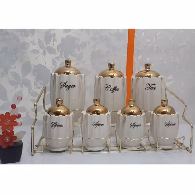 پاسماوری 15 تیکه سرامیکی طرح تشعشعی 