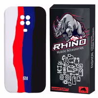 کاور مدل رنگین کمانی راینو مناسب برای گوشی موبایل شیائومی Redmi Note 9 Pro