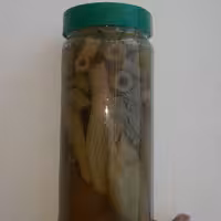 ترشی گلپر کوهی 1500 گرمی (3عددی)مخلوط ساقه و گل