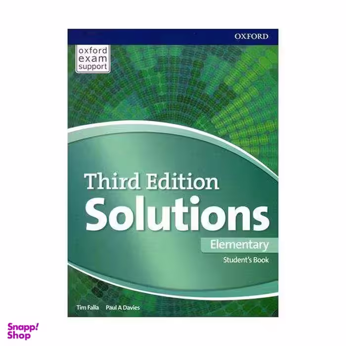 کتاب Solutions 3rd Elementary اثر Tim Falla انتشارات Oxford