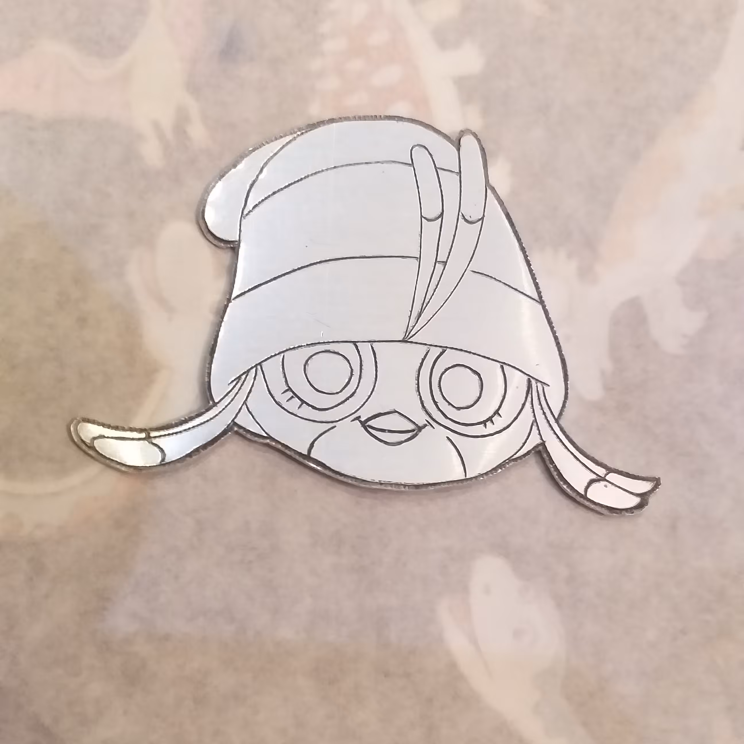 پلاک  انگری بردز  25  دستساز و قلمزنی بر روی آلومینیوم angry birds
