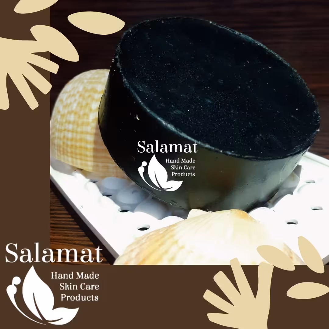 صابون زغال و روغن درخت چای دست‌ساز 