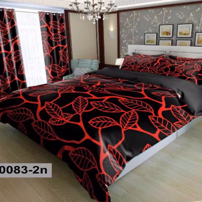 سرویس روتختی 2 نفره تنسل چاپی برندترک لند(Turk Land) z 83