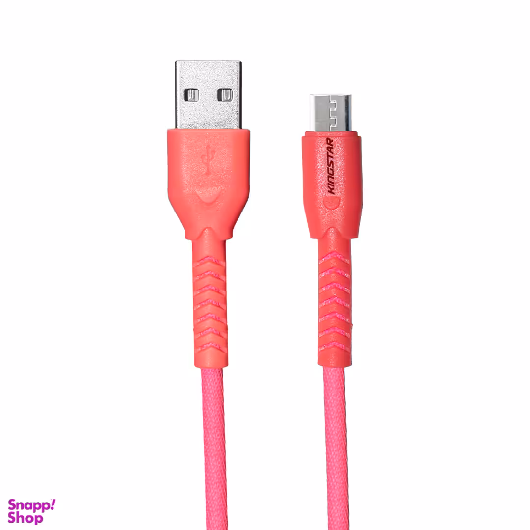 کابل تبدیل USB به microUSB کینگ استار مدل K106A طول 1 متر