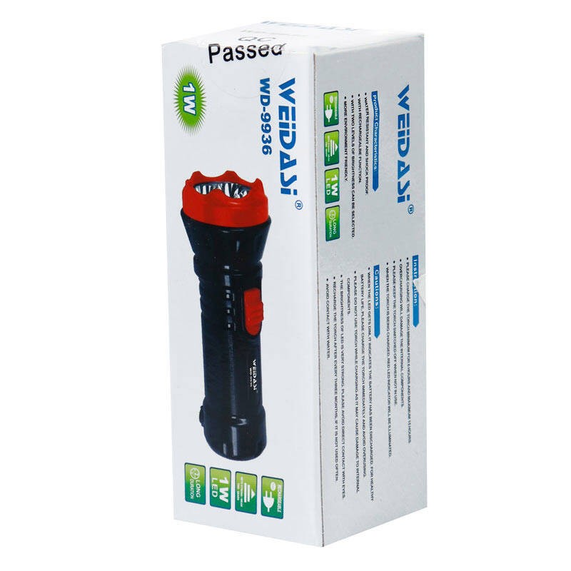 چراغ قوه شارژی ویداسی wd 9936 1