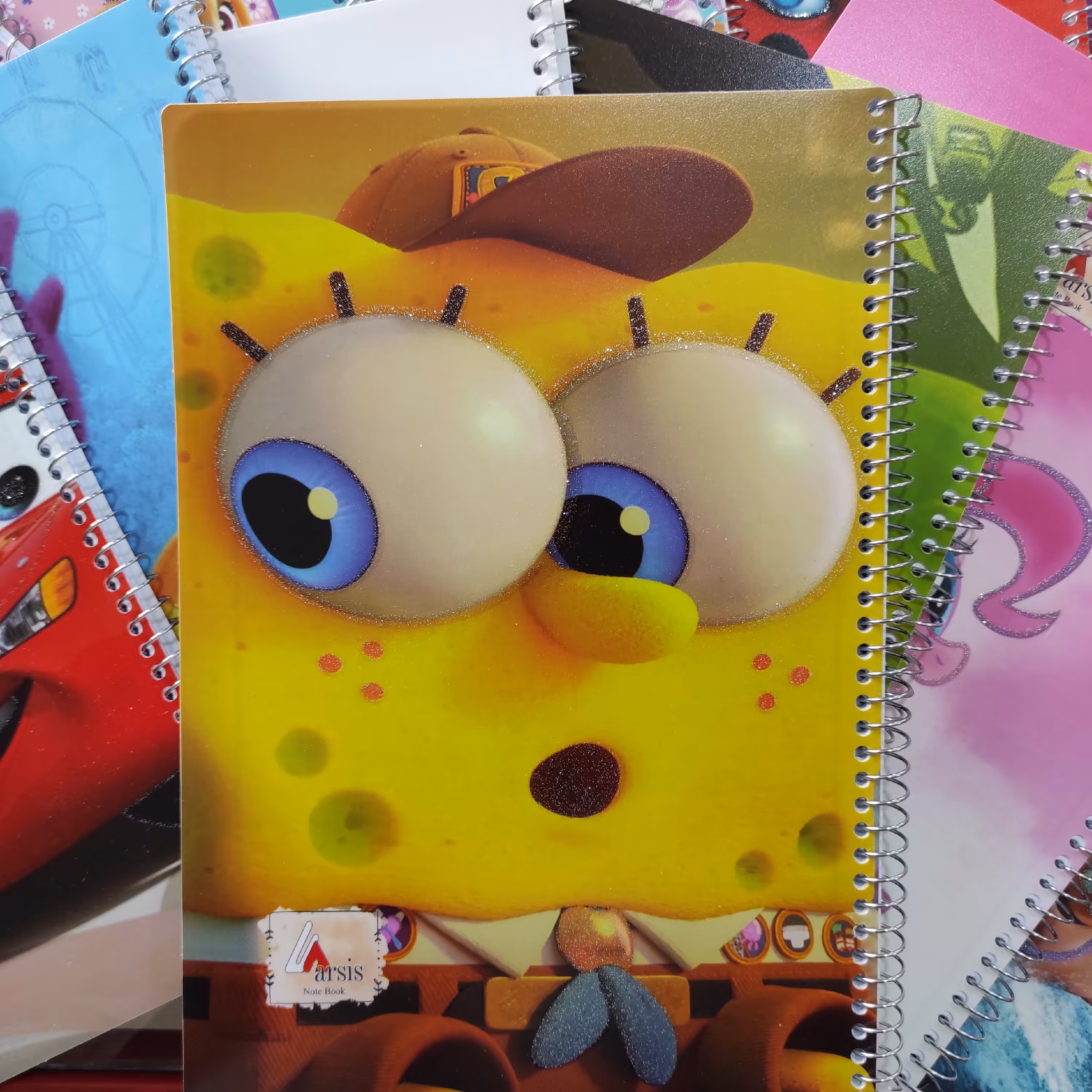 دفترنقاشی سیمی طلقی فانتزی80 برگ