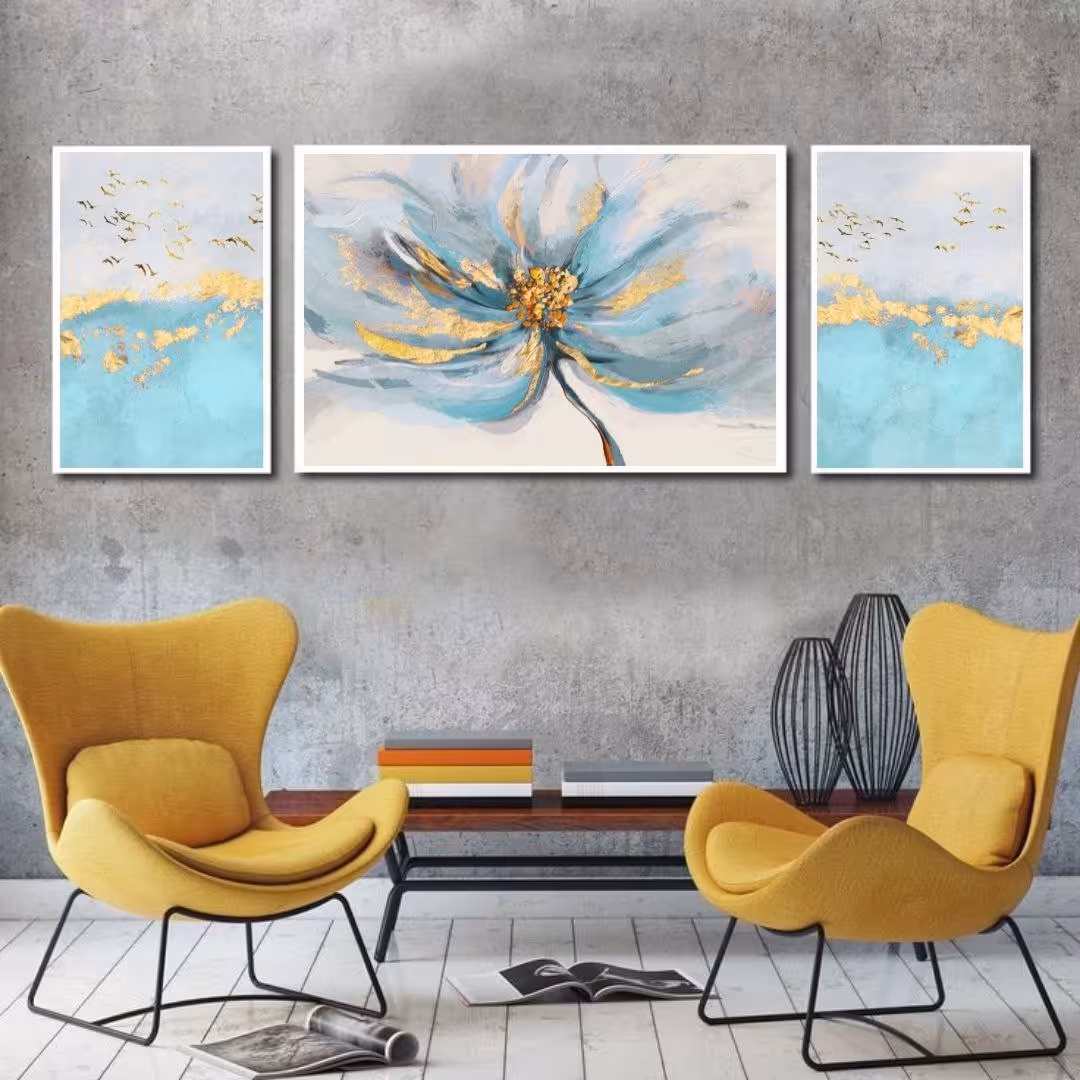 تابلو دکوراتیو 3تیکه کد 0314