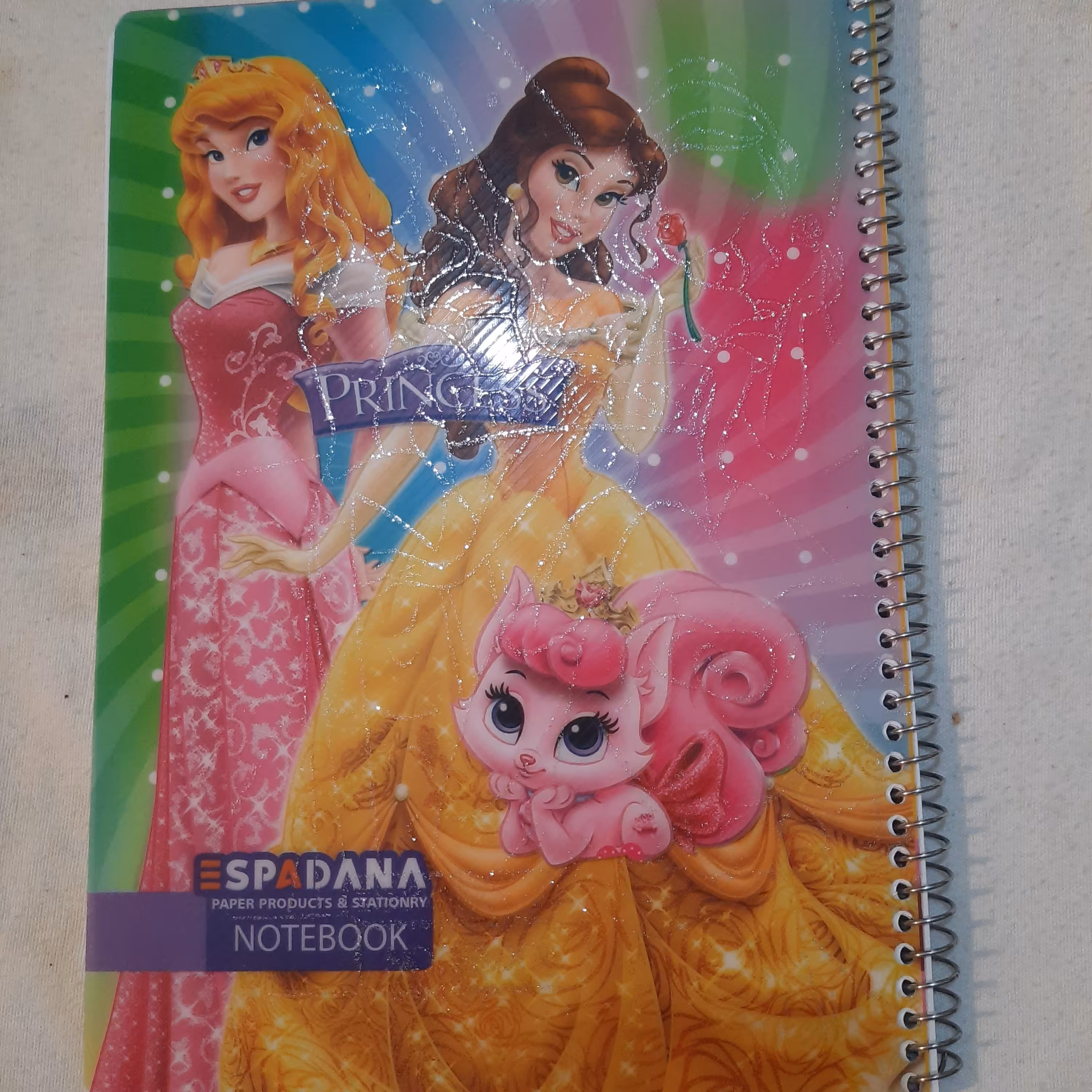 دفتر مشق 80 برگ سیمی دختر 2