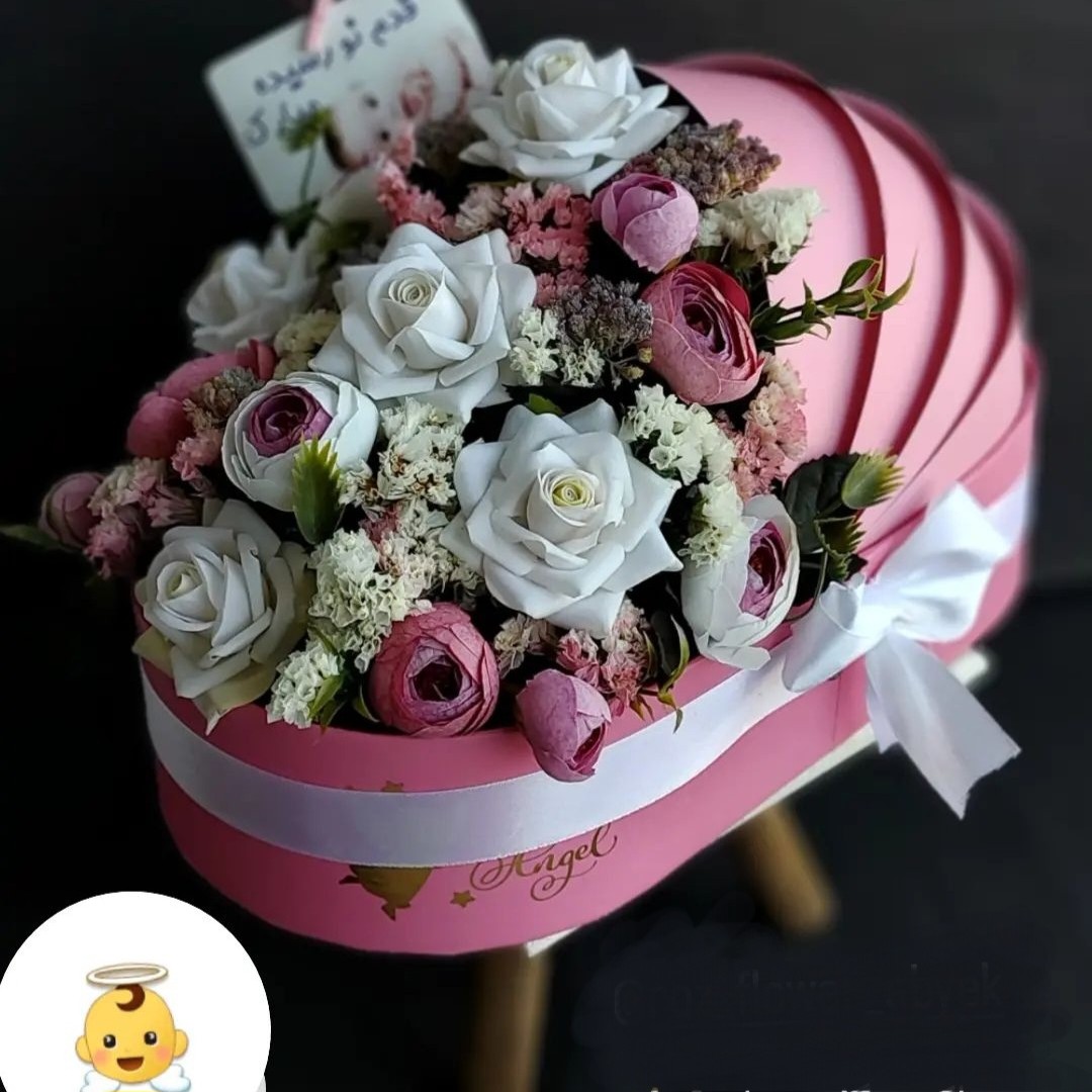 باکس گل نوزادی (مدل رستا)