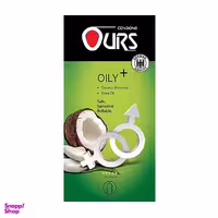 کاندوم ساده اورز (Ours) مدل Oily Plus بسته 12 عددی