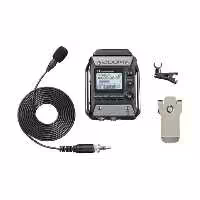 رکوردر زوم Zoom F1-LP 2-Input / 2-Track Portable Field Recorder with Lavalier Microphone