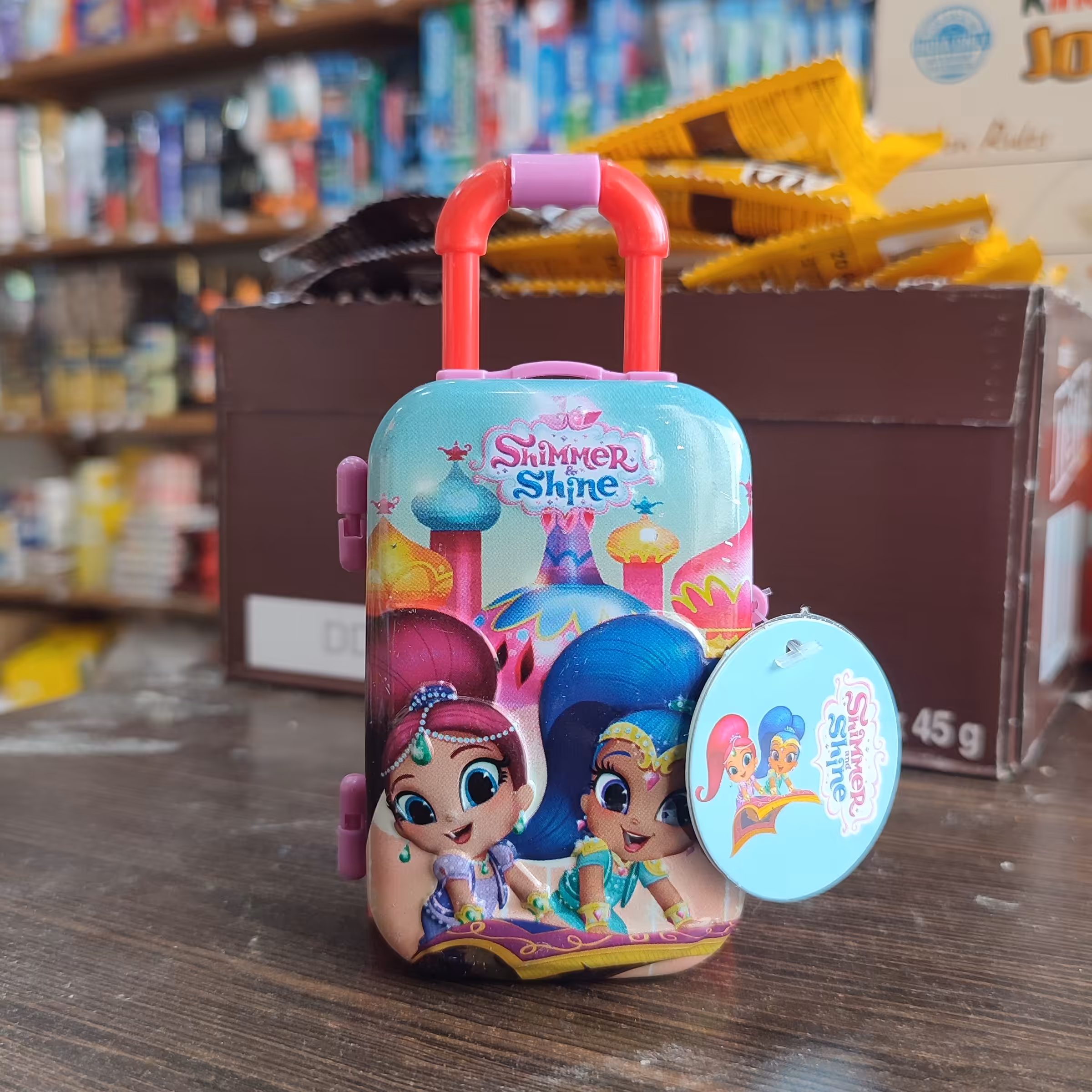 اسمارتیز طرح چمدون(20 گرم اسمارتیز)