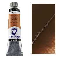 رنگ روغن ون گوگ TRANSPARENT OXIDE YELLOW حجم 40 میل کد 265 سری 2
