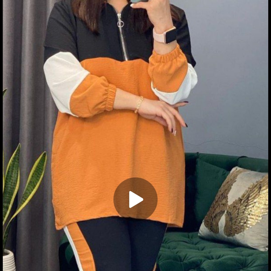 هودی و شلوار زنانه لباس ورزشی زنانه مانتو و شلوار