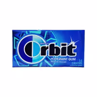 آدامس نعنا فلفلی بدون شکر 14 عددی اوربیت - orbit