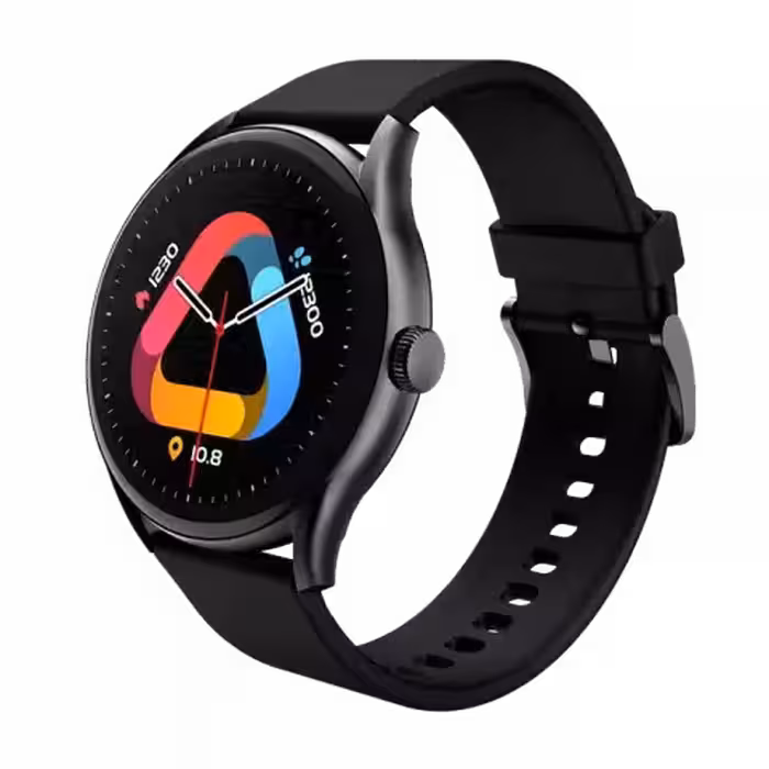 قیمت ساعت هوشمند QCY مدل GT با بند اسپورت مشکی