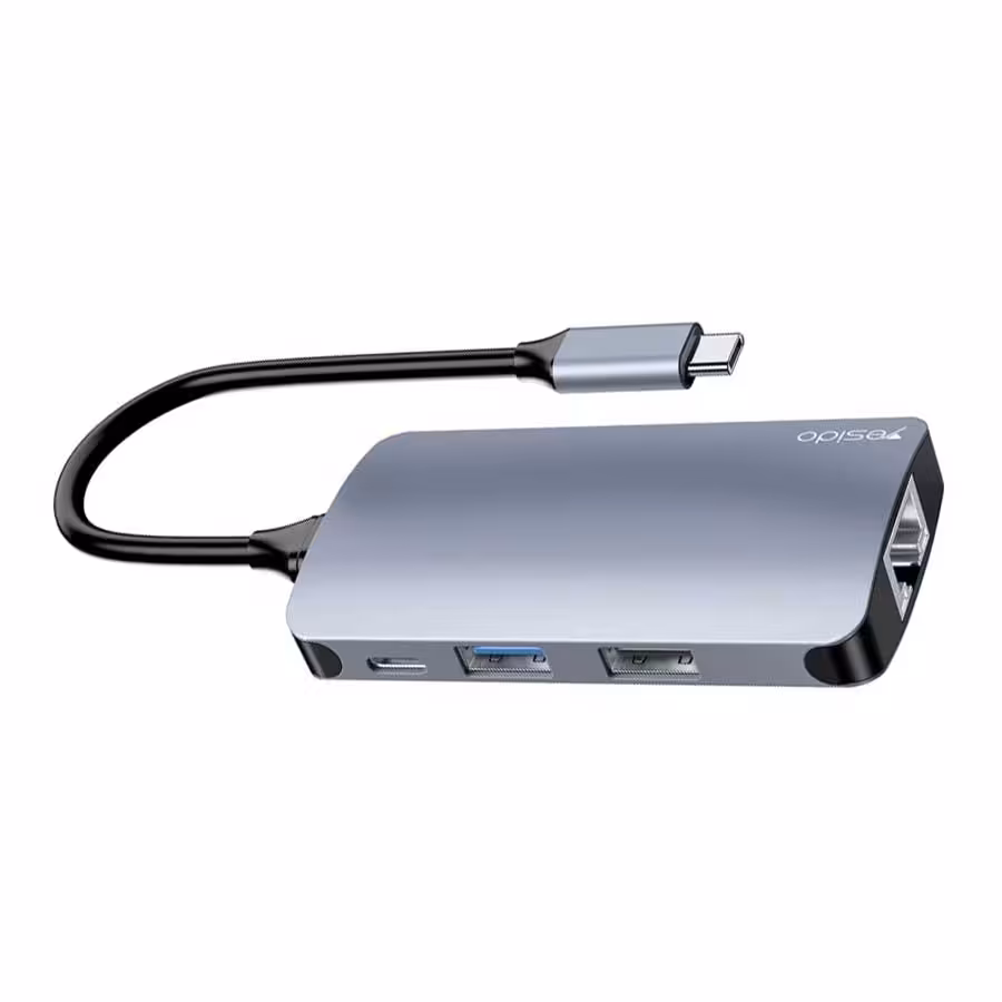 قیمت و خرید هاب USB-C شش پورت یسیدو مدل HB15 | یاس ارتباط