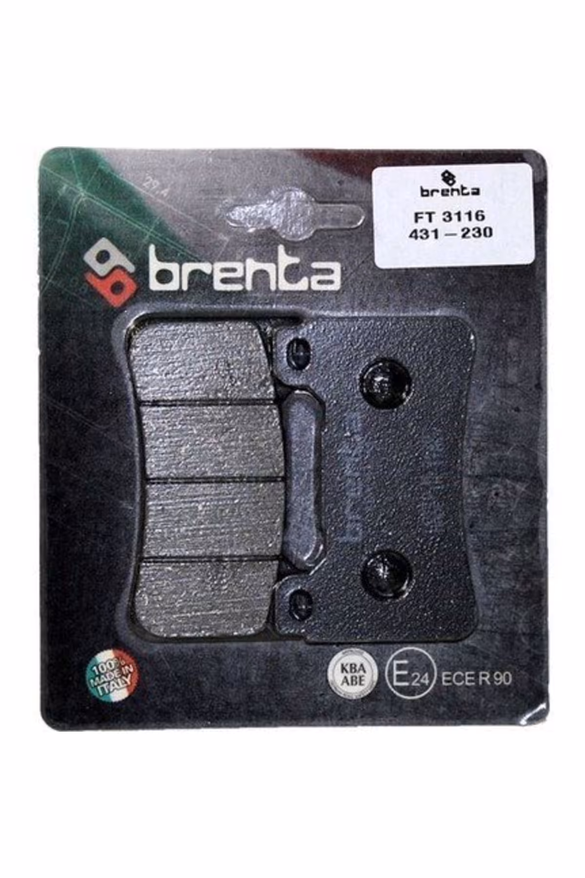 CBR 1000 RR PRE PADS BRENTA ORGANIC 2004 2015 MOTO11 Honda