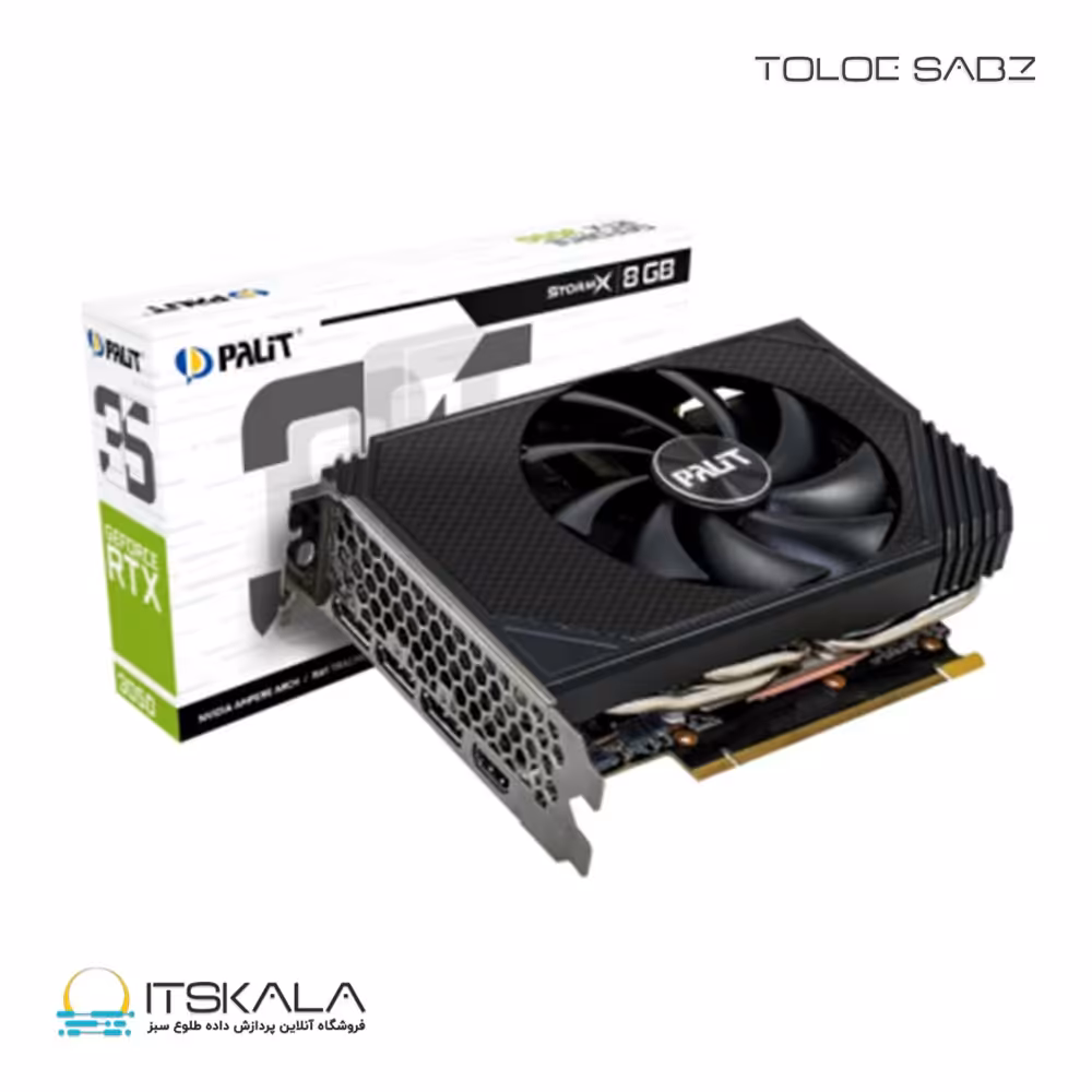 قیمت و خرید کارت گرافیک پلیت مدل GeForce RTX 3050 StormX | ITSKALA