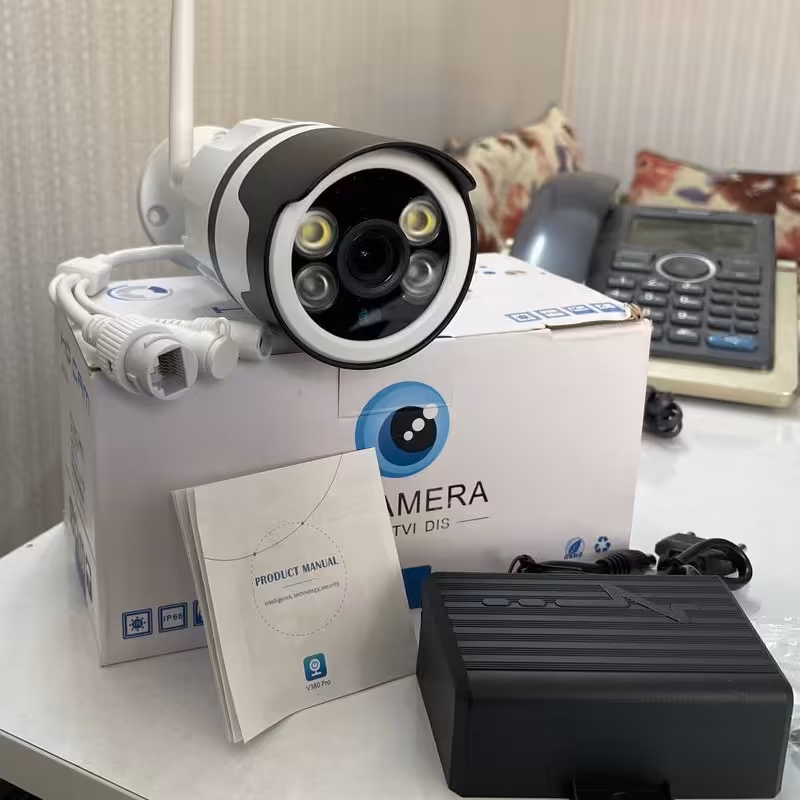 دوربین مدار بسته رم خور وای فای بیسیم ضد آب