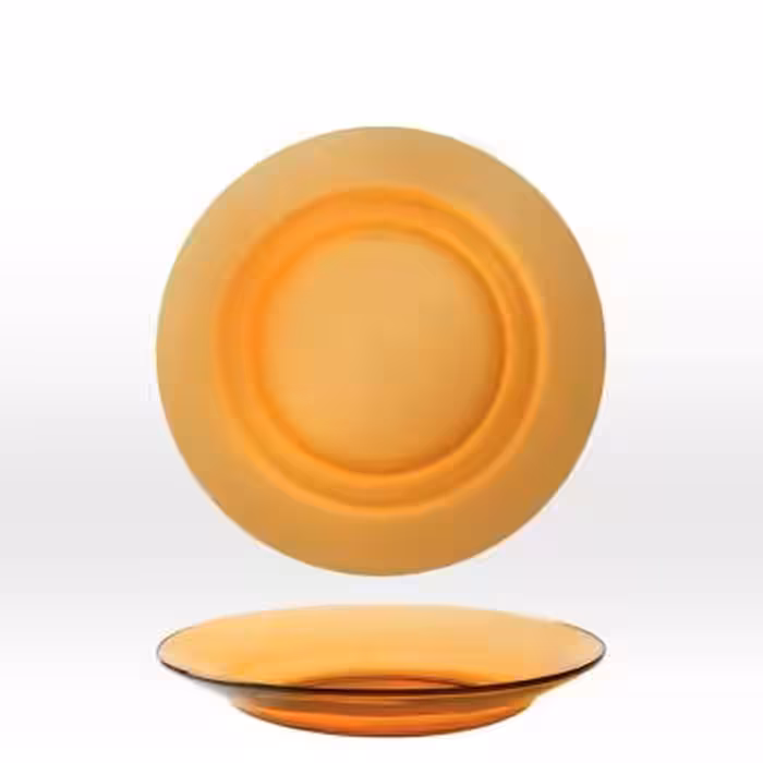 بشقاب خورشت خوری 23 عسلی دورالکس DURALEX AMBER