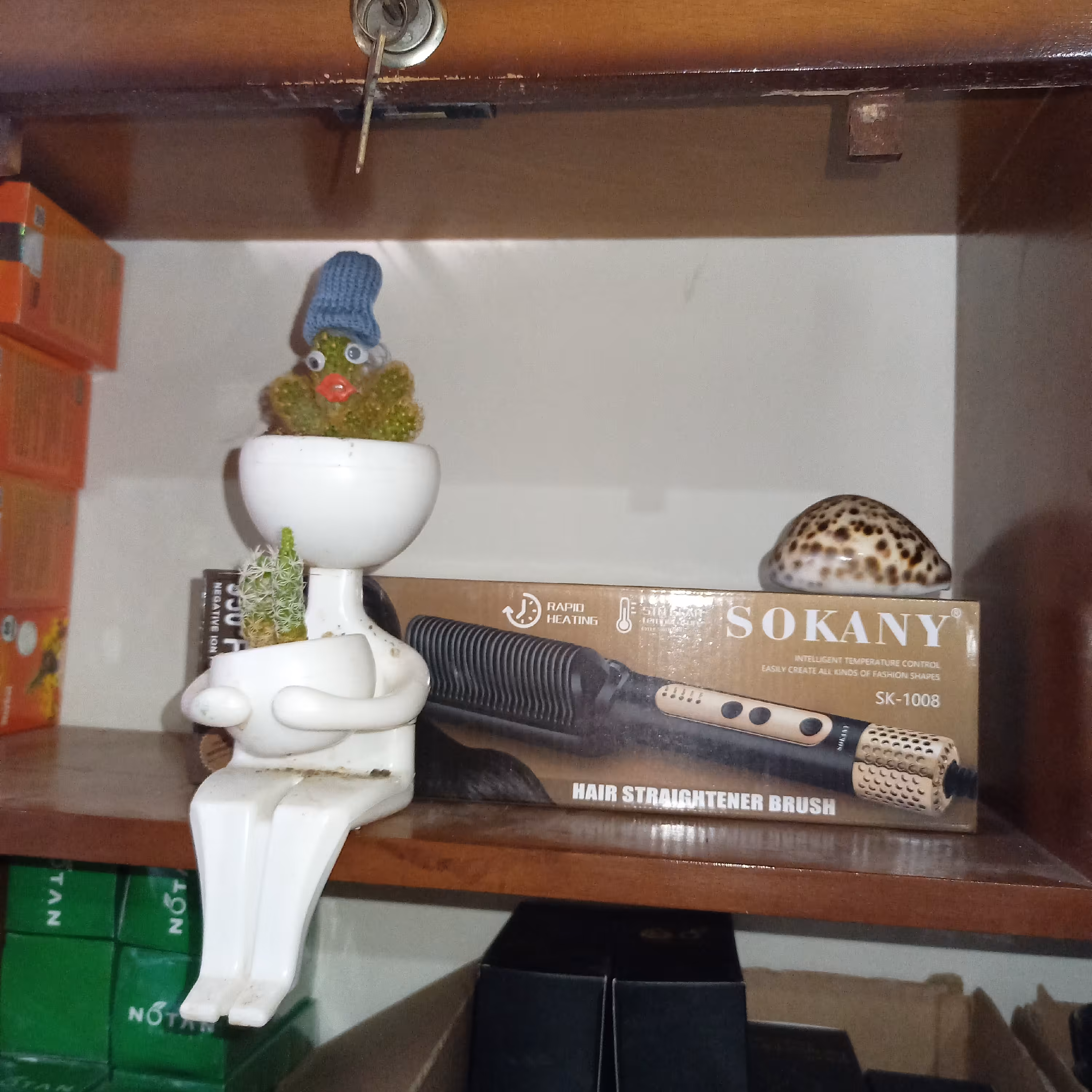 اتو مو صاف کننده مو شانه حرارتی سوکانی اتوموی سوکانی  اتو مو sokany مدل (sk-1008)