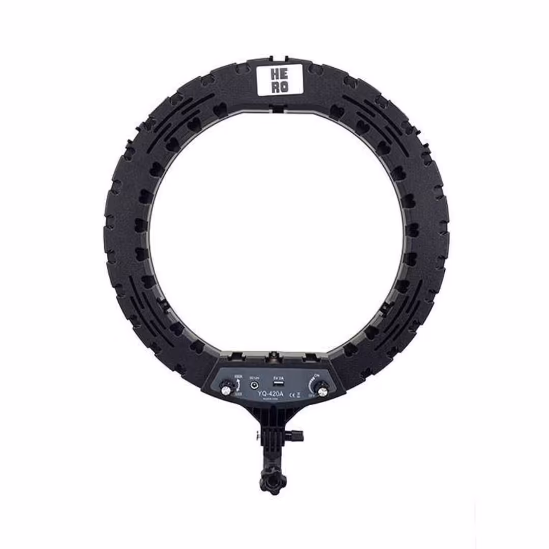 رینگ لایت پایه دار مدل Ring Light YQ420A
16اینچ