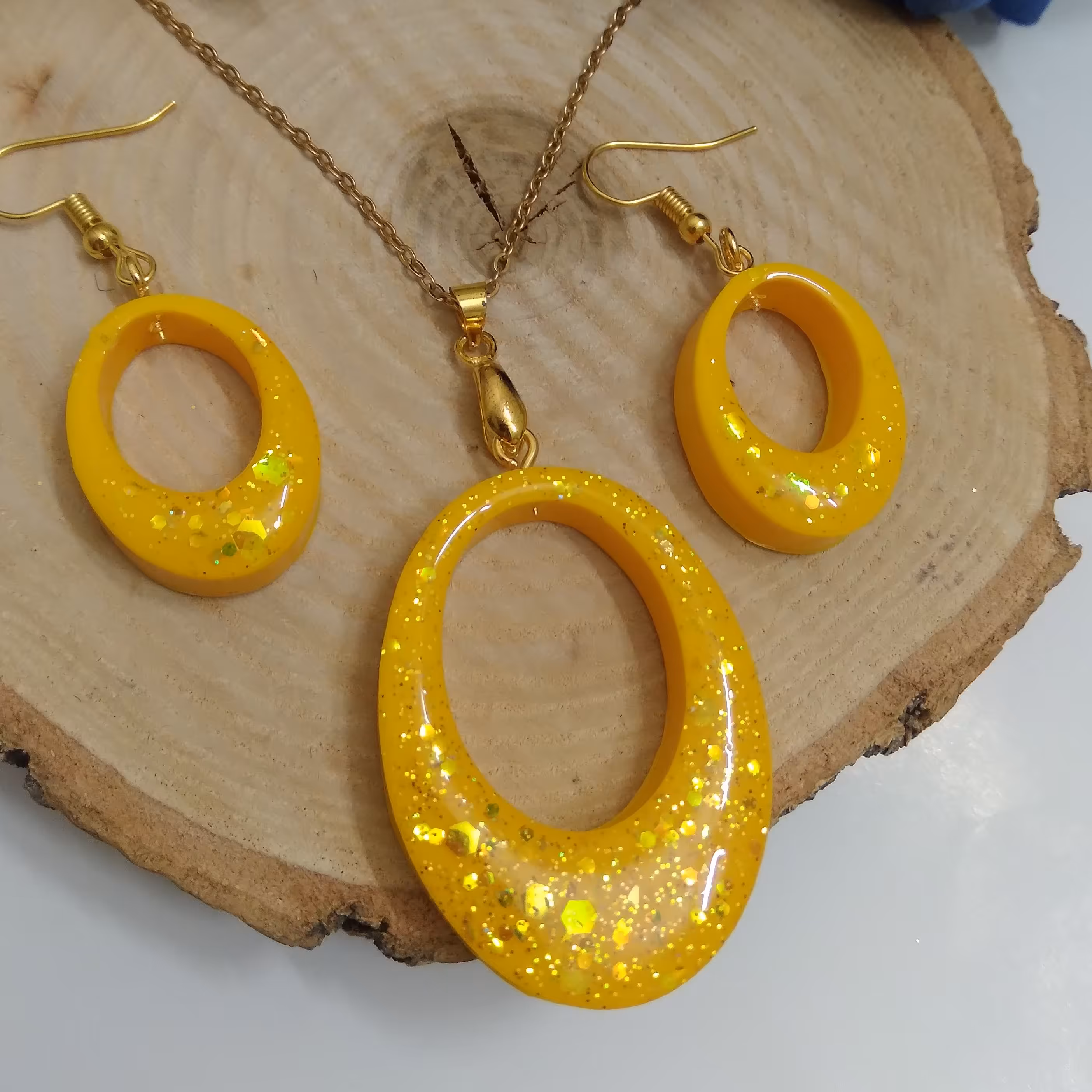 نیم ست بیضی رزینی