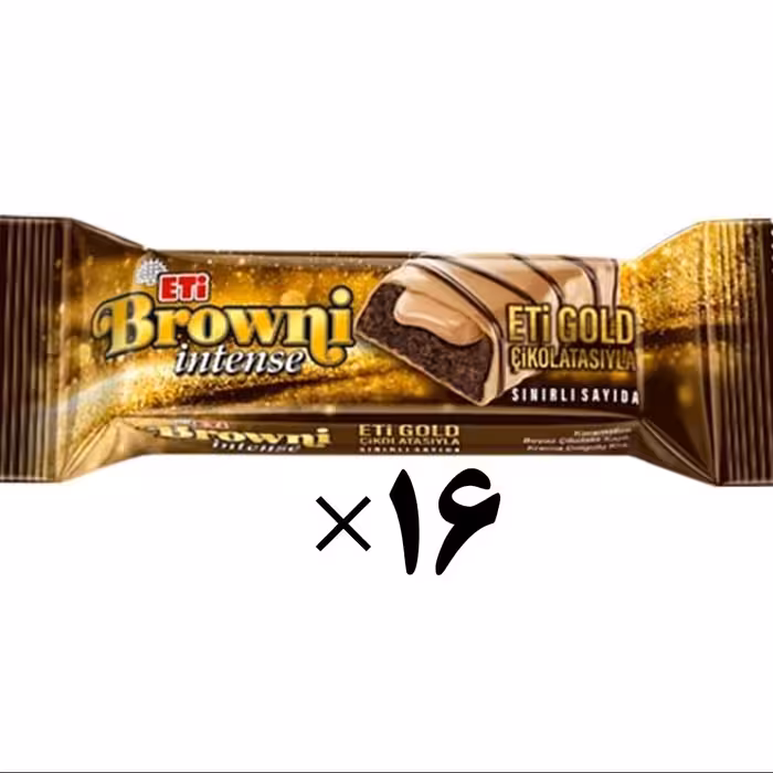 کیک خیس براونی 16عددی اتی Eti