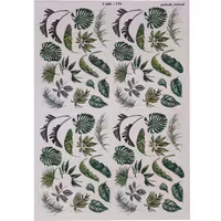 ترنسفر طرح برگ های هاوایی ابعاد30 در 410 سانتی متر