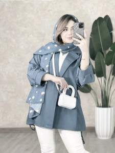 پانچو زنانه داکرون پری مدل پانچ