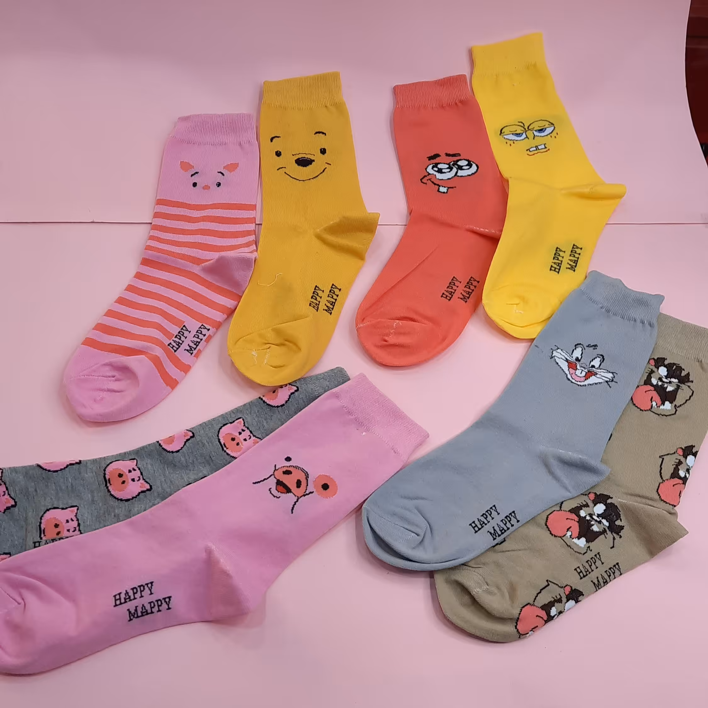 جوراب بالا موچ لنگه به لنگه