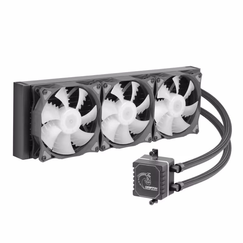 سیستم خنک کننده آبی گرین مدل Green CPU Water Cooler GLC360-A (GLACIER360)  	 