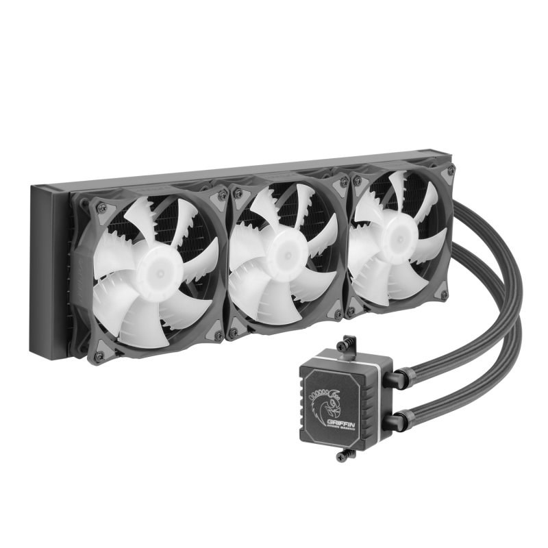 سیستم خنک کننده آبی گرین مدل Green CPU Water Cooler GLC360-A (GLACIER360)