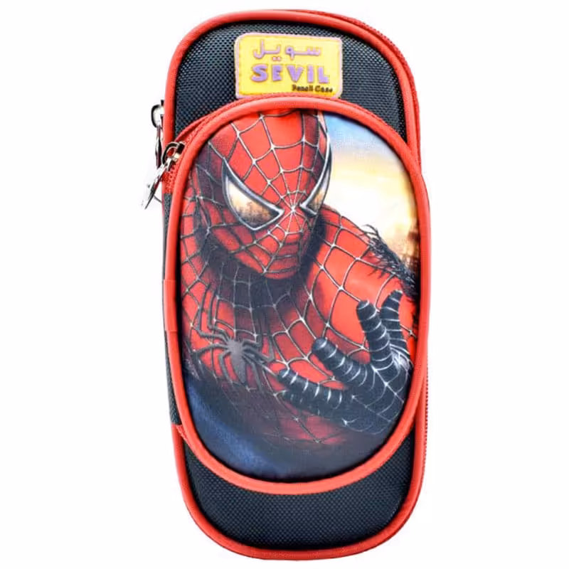 خرید جامدادی پسرانه فانتزی سویل طرح مرد عنکبوتی کد 3030