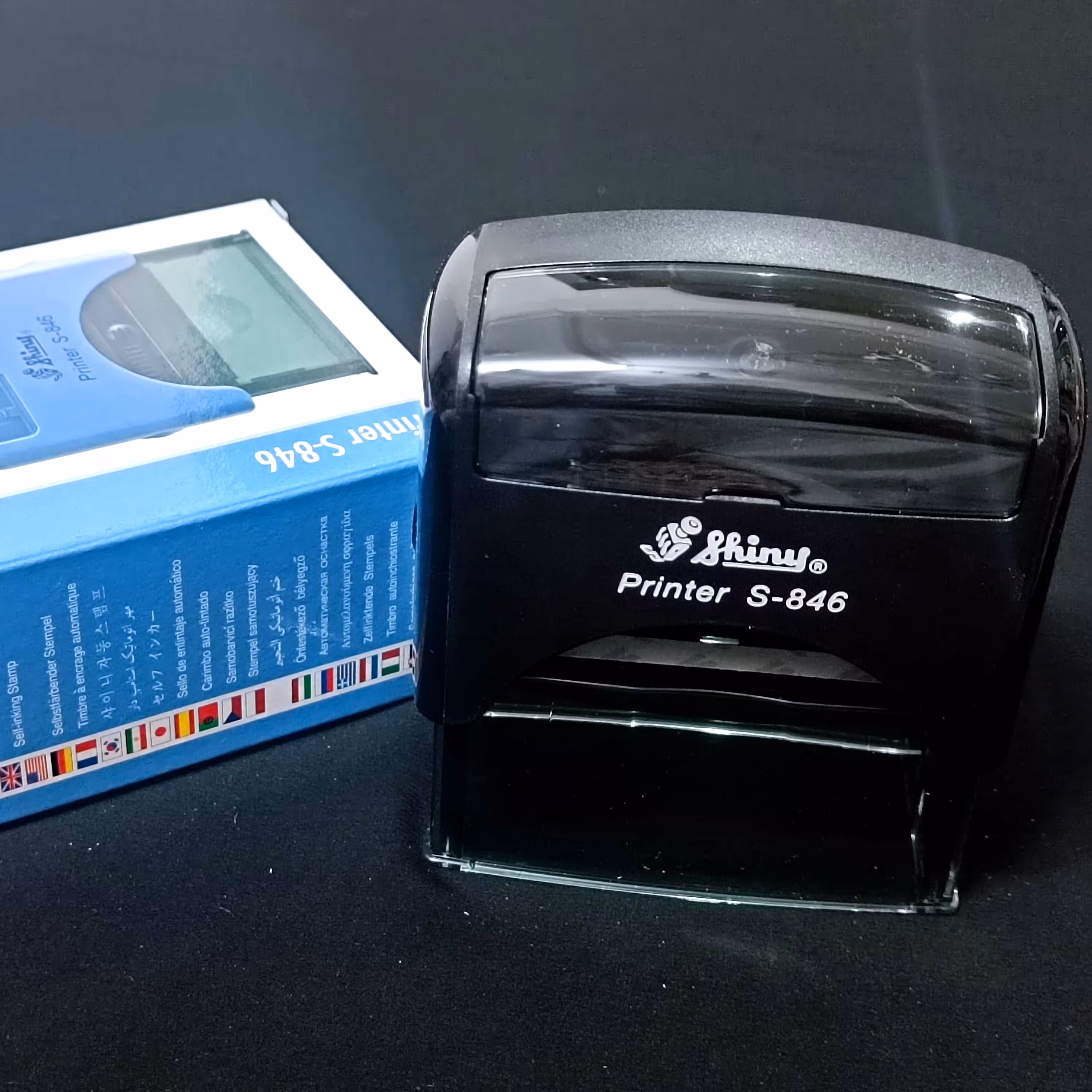 مهر ژلاتینی اتوماتیک مستطیل شاینیs846قیمت تمام مهر ها همراه ساخت ژلاتین